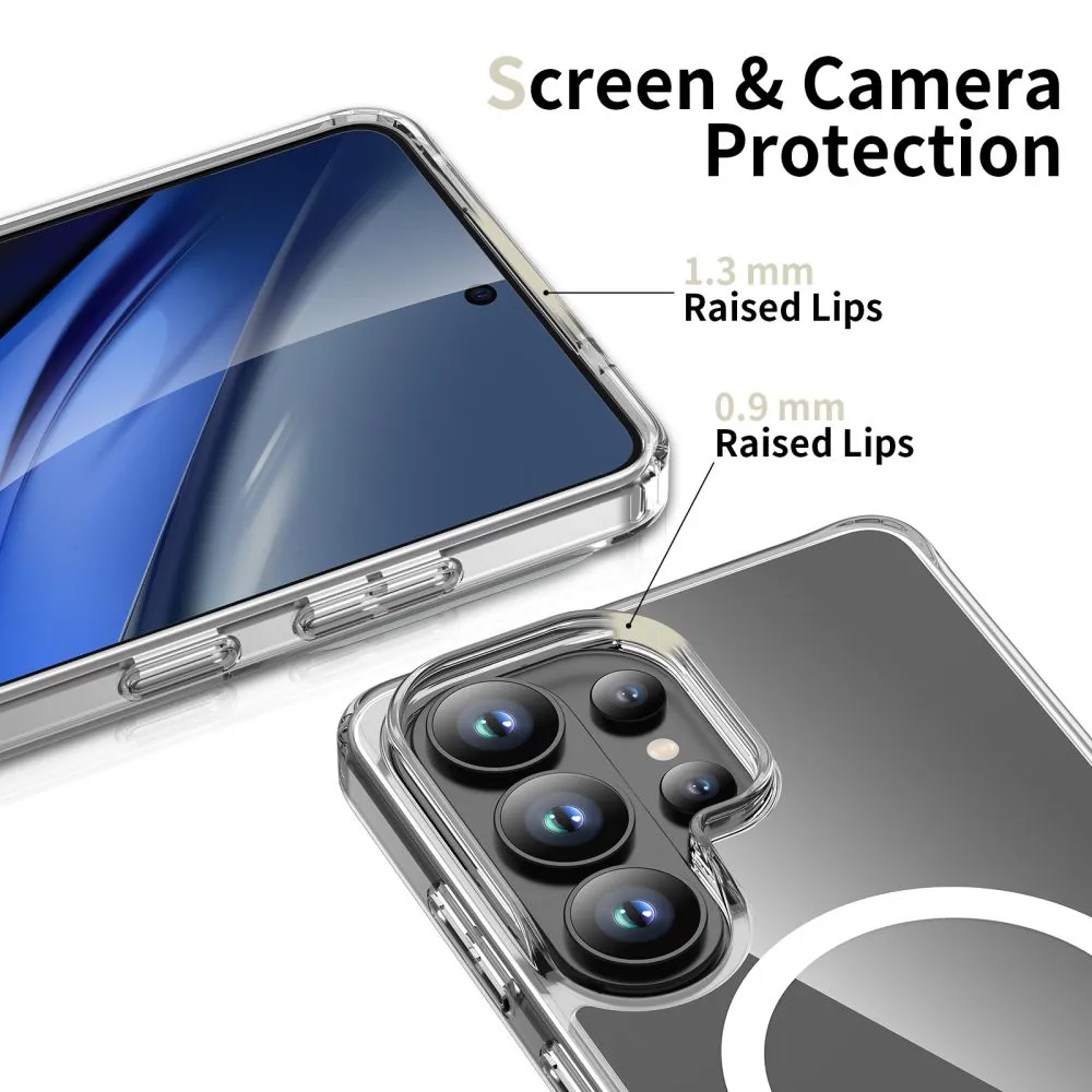 Samsung Galaxy S26 Ultra Telefona vāciņš caurspīdīgs TECH-PROTECT FLEXAIR HYBRID MAGSAFE