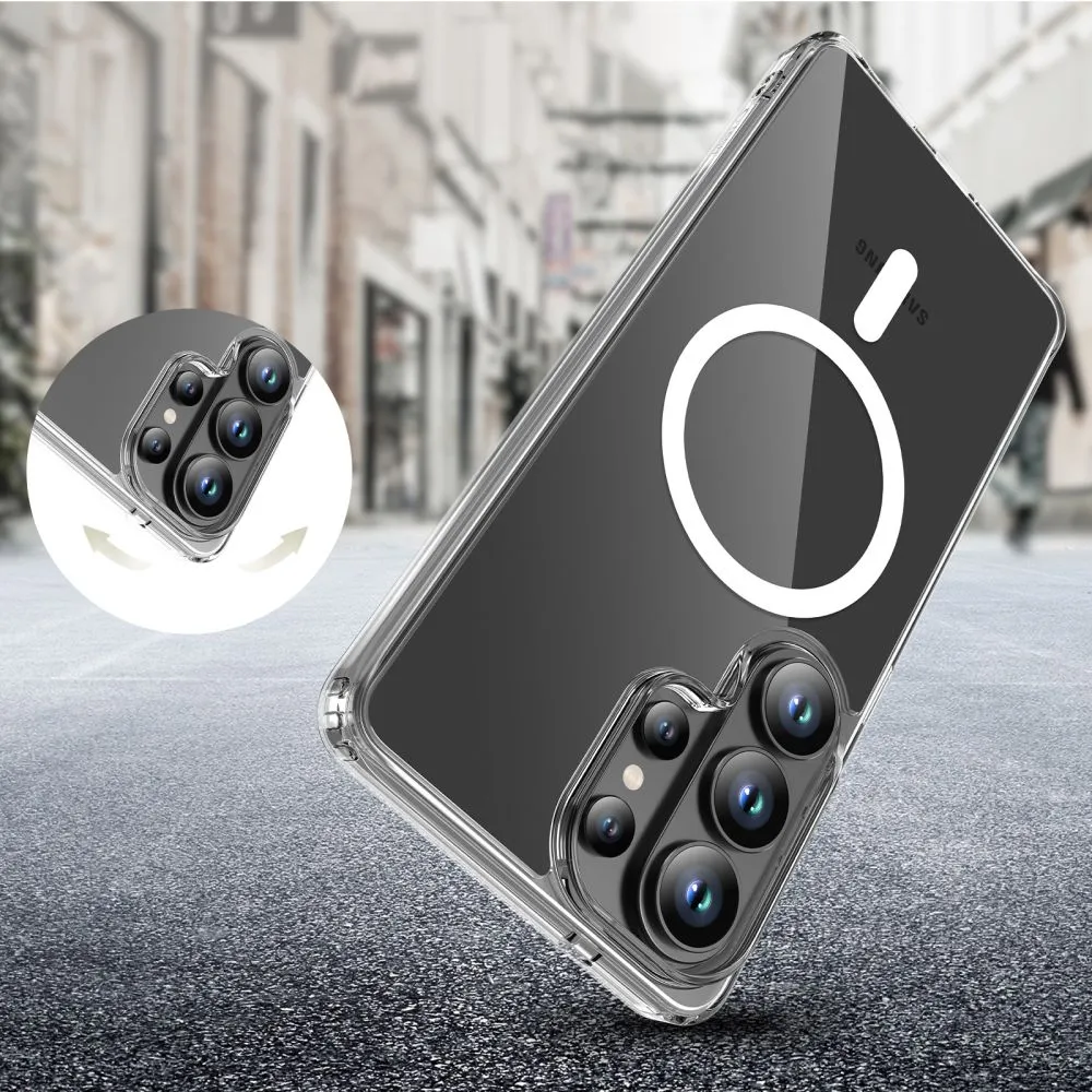 Samsung Galaxy S26 Ultra Telefona vāciņš caurspīdīgs TECH-PROTECT FLEXAIR HYBRID MAGSAFE