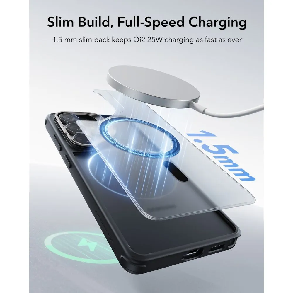 Samsung Galaxy S26 Ultra Telefona vāciņš melns ESR CLASSIC HYBRID KICKSTAND MAGSAFE