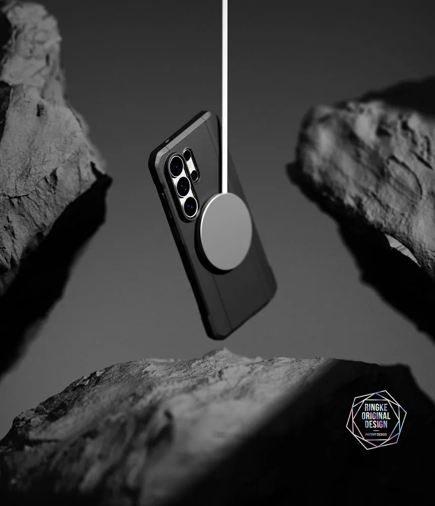 Samsung Galaxy S26 Ultra Telefona vāciņš melns RINGKE ONYX ALFA MAGNETIC MAGSAFE
