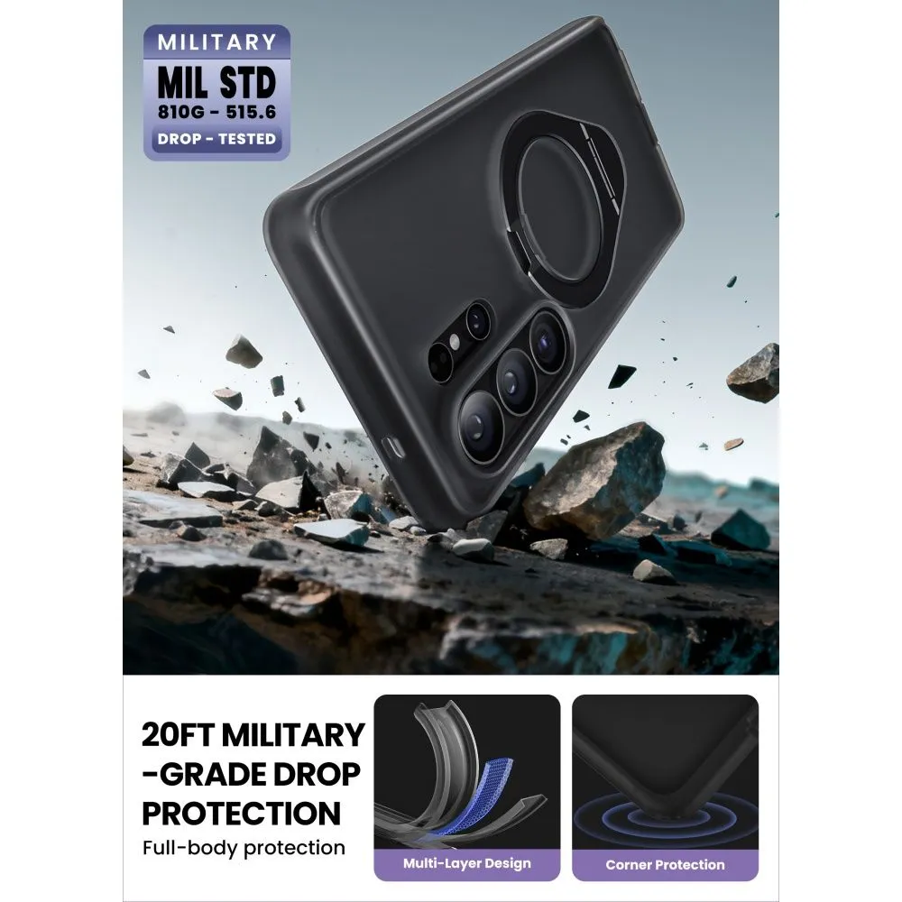 Samsung Galaxy S26 Ultra Telefona vāciņš melns SUPCASE COSMO MAG MAGSAFE