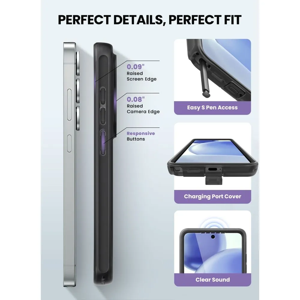 Samsung Galaxy S26 Ultra Telefona vāciņš melns SUPCASE COSMO MAG MAGSAFE