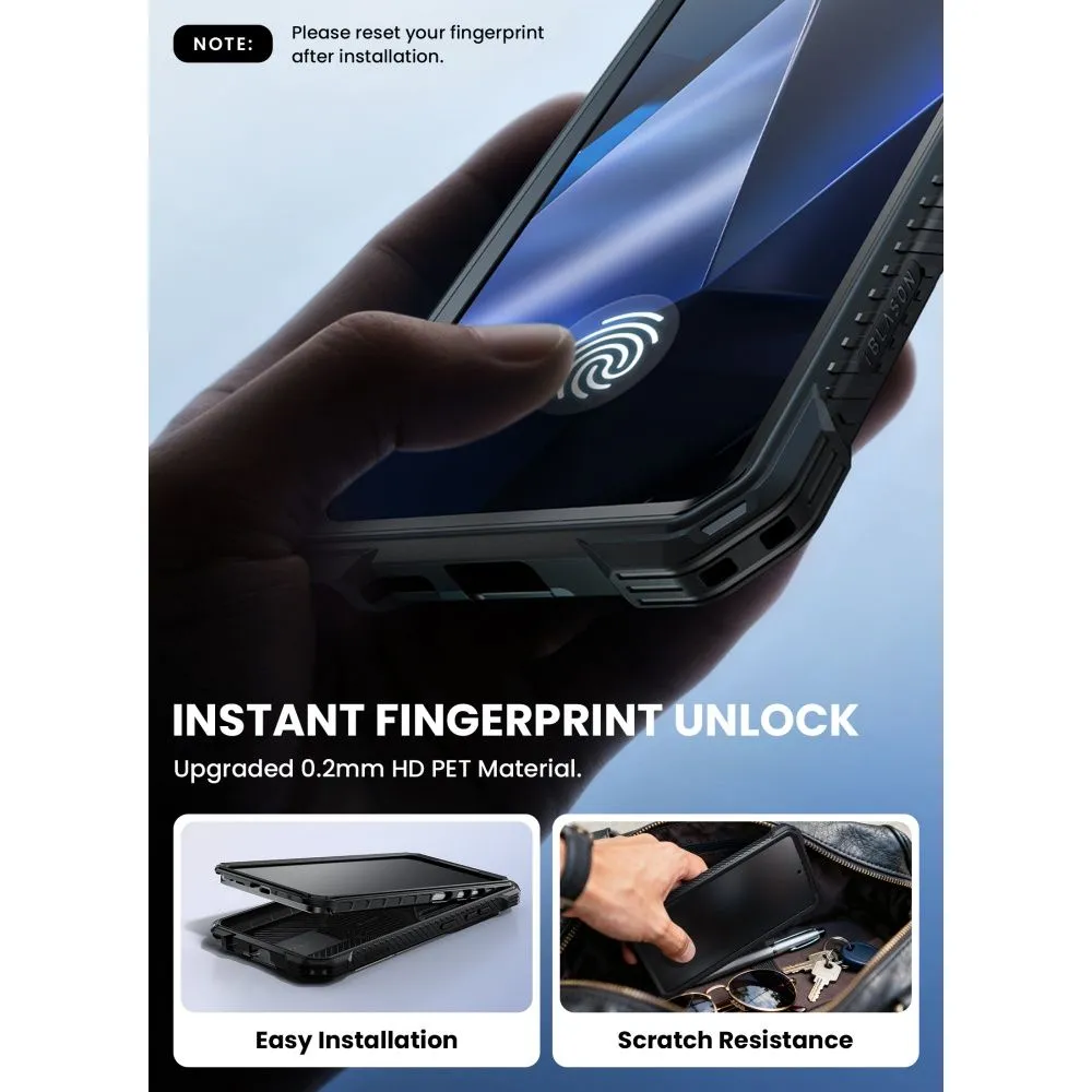 Samsung Galaxy S26 Ultra Telefona vāciņš melns SUPCASE IBLSN ARMORBOX CLIP MAG MAGSAFE