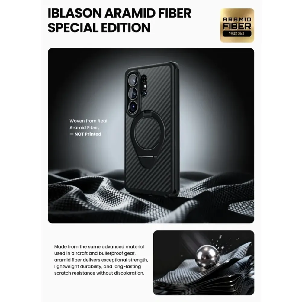 Samsung Galaxy S26 Ultra Telefona vāciņš melns SUPCASE COSMO MAG MAGSAFE