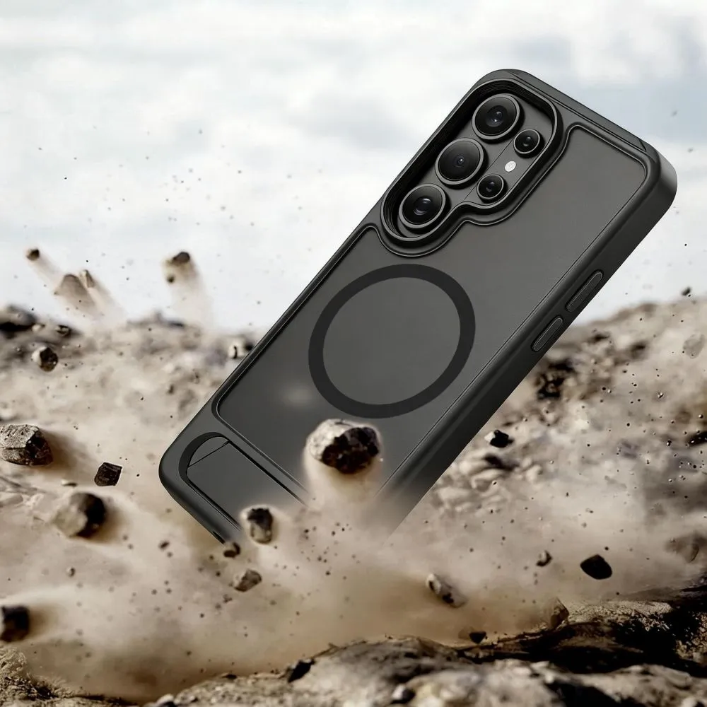 Samsung Galaxy S26 Ultra Telefona vāciņš melns TECH-PROTECT MAGRACK MAGSAFE