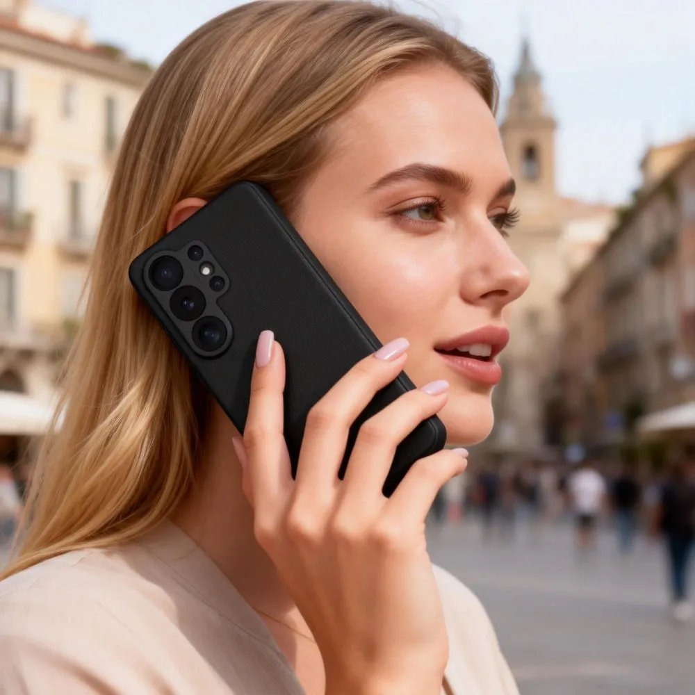 Samsung Galaxy S26 Ultra Telefona maciņš melns TECH-PROTECT SMART WALLET