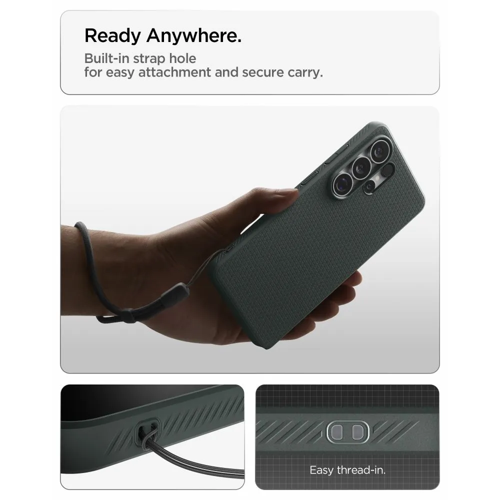 Samsung Galaxy S26 Ultra Telefona vāciņš zaļš SPIGEN LIQUID AIR MAG MAGSAFE