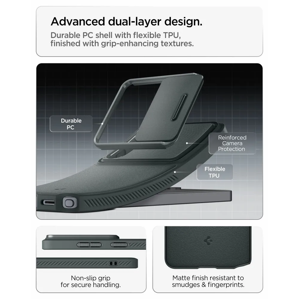 Samsung Galaxy S26 Ultra Telefona vāciņš zaļš SPIGEN OPTIK ARMOR