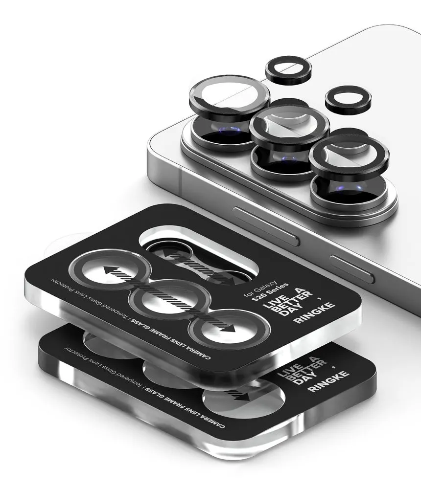 Samsung Galaxy S26 Ultra Aizsargstikls  RINGKE CAMERA FRAME PROTECTOR 2-PACK