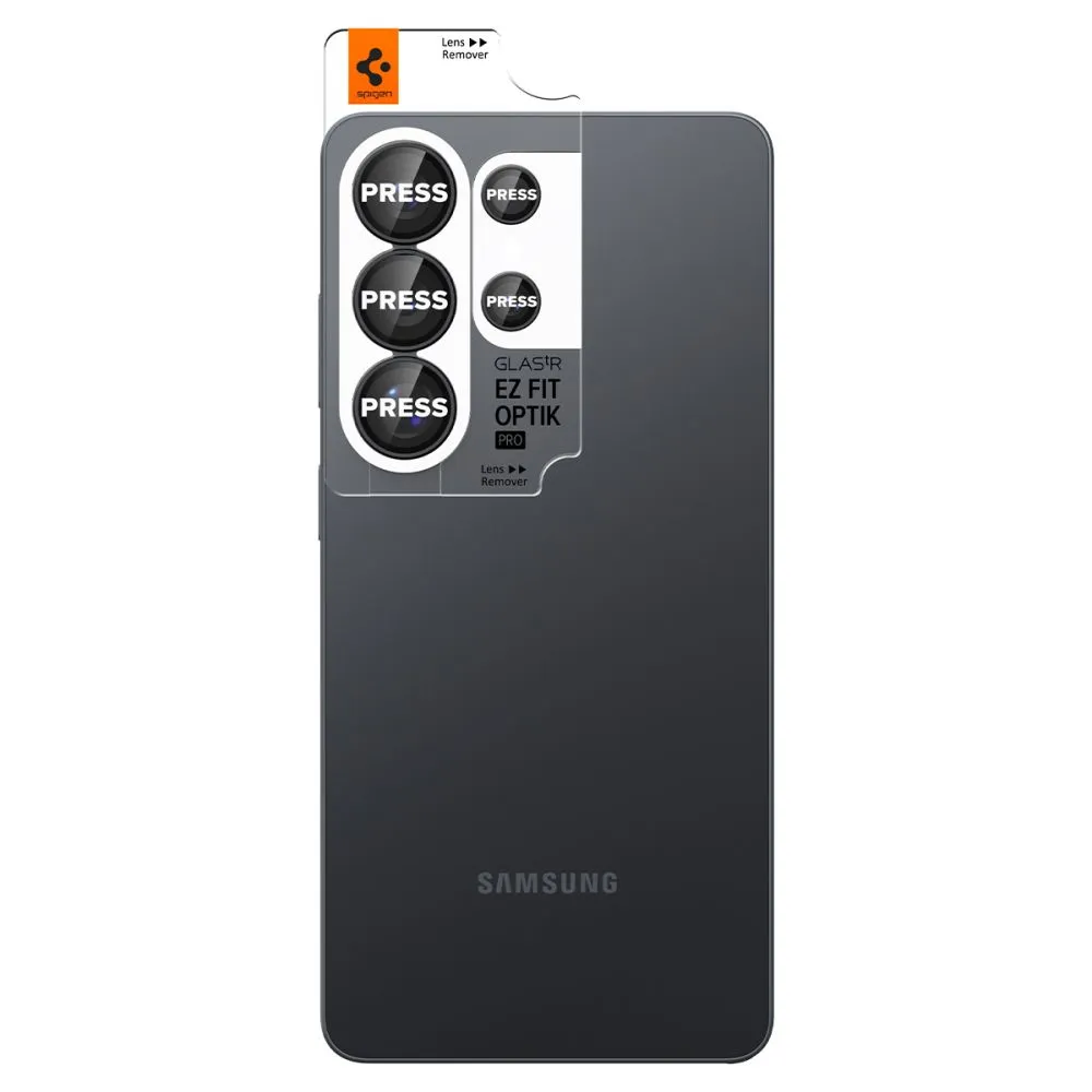 Samsung Galaxy S26 Ultra Aizsargstikls  SPIGEN OPTIK PRO HD GLAS.TR ”EZ FIT” CAMERA PROTECTOR 2-PACK