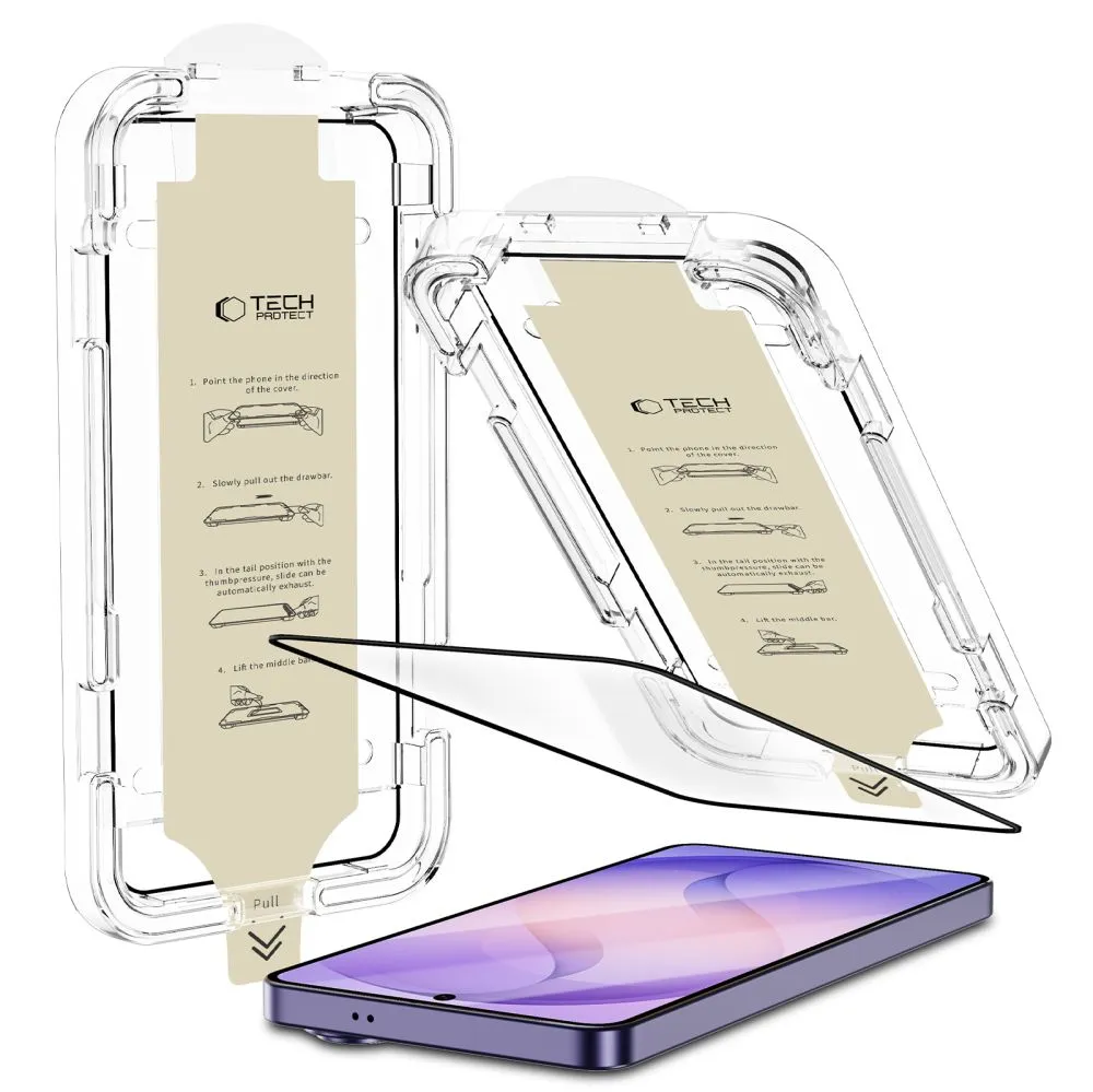 Samsung Galaxy S26 Ultra Aizsargstikls  TECH-PROTECT QUICK SET AR+