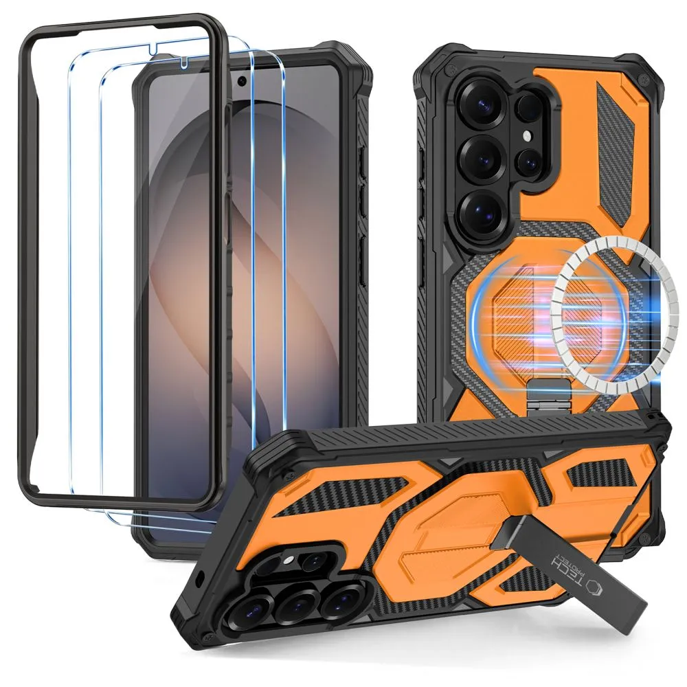 Samsung Galaxy S26 Ultra Telefoni kaaned TECH-PROTECT MAGBLAST MAGSAFE + GLASS 2-PACK