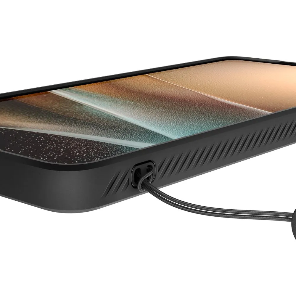 Samsung Galaxy S26 Ultra Telefona vāciņš melns SPIGEN LIQUID AIR MAG MAGSAFE