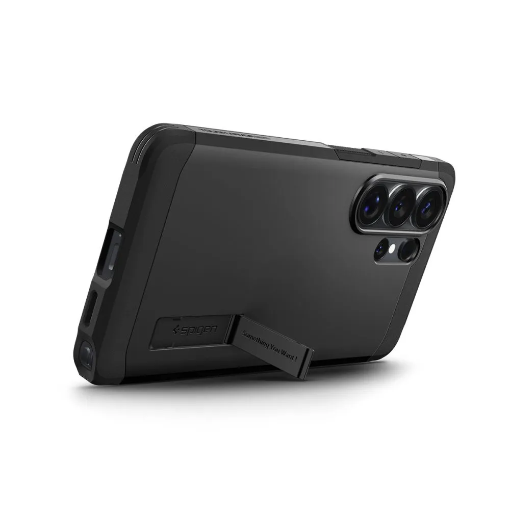 Samsung Galaxy S26 Ultra Telefona vāciņš melns SPIGEN TOUGH ARMOR MAG MAGSAFE