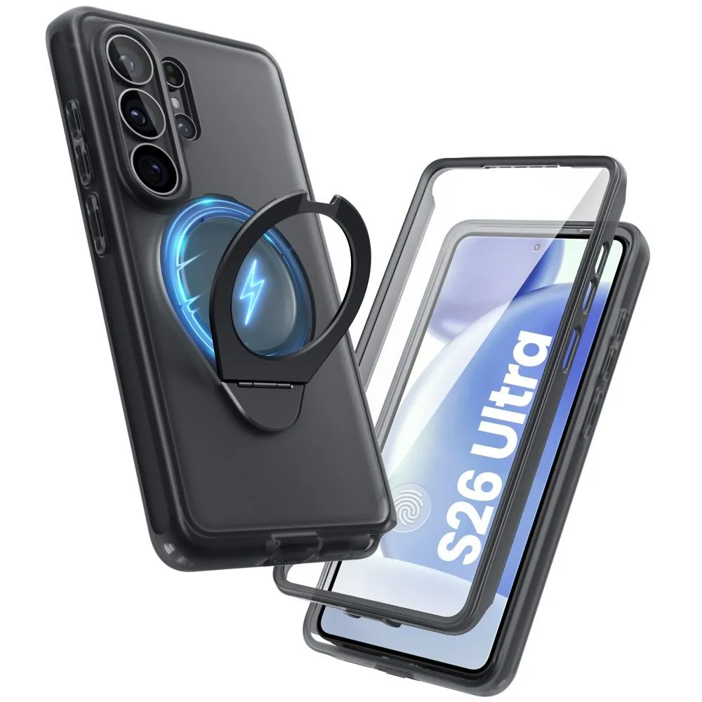 Samsung Galaxy S26 Ultra Telefona vāciņš melns SUPCASE COSMO MAG MAGSAFE