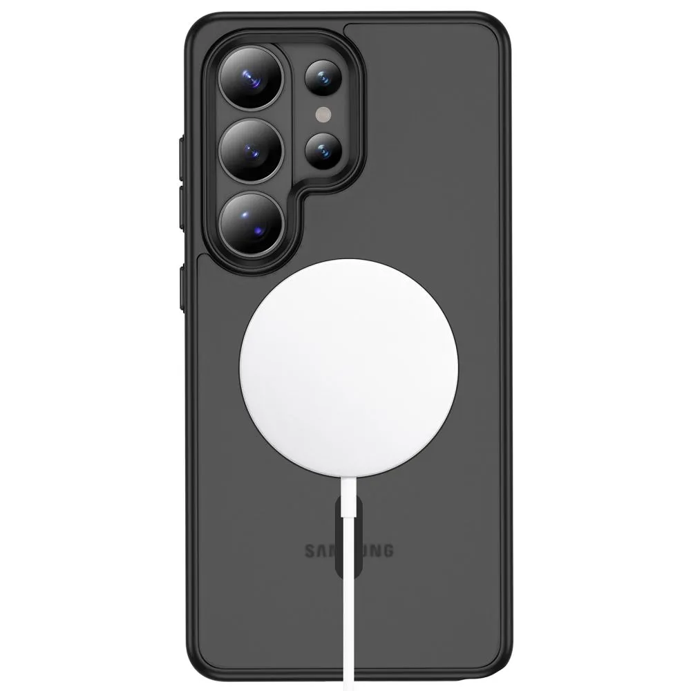 Samsung Galaxy S26 Ultra Telefona vāciņš melns TECH-PROTECT MAGMAT MAGSAFE