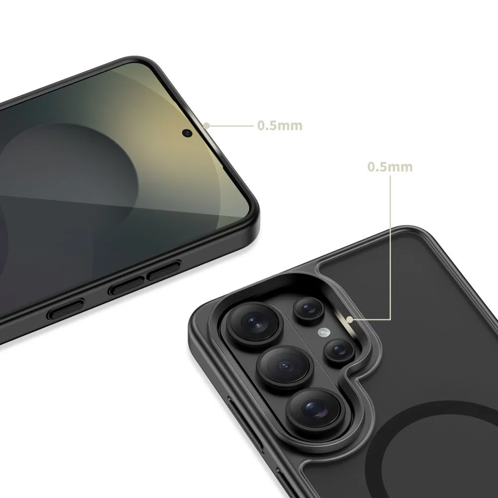 Samsung Galaxy S26 Ultra Telefona vāciņš melns TECH-PROTECT MAGRACK MAGSAFE