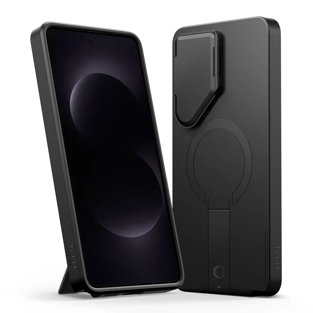 Samsung Galaxy S26 Ultra Telefona vāciņš melns TECH-PROTECT KEVLAR AURA MAGSAFE
