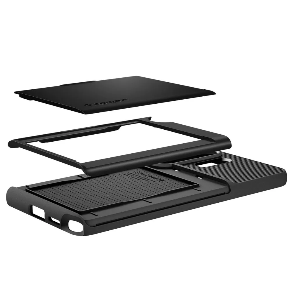 Samsung Galaxy S26 Ultra Telefona vāciņš melns SPIGEN SLIM ARMOR CS