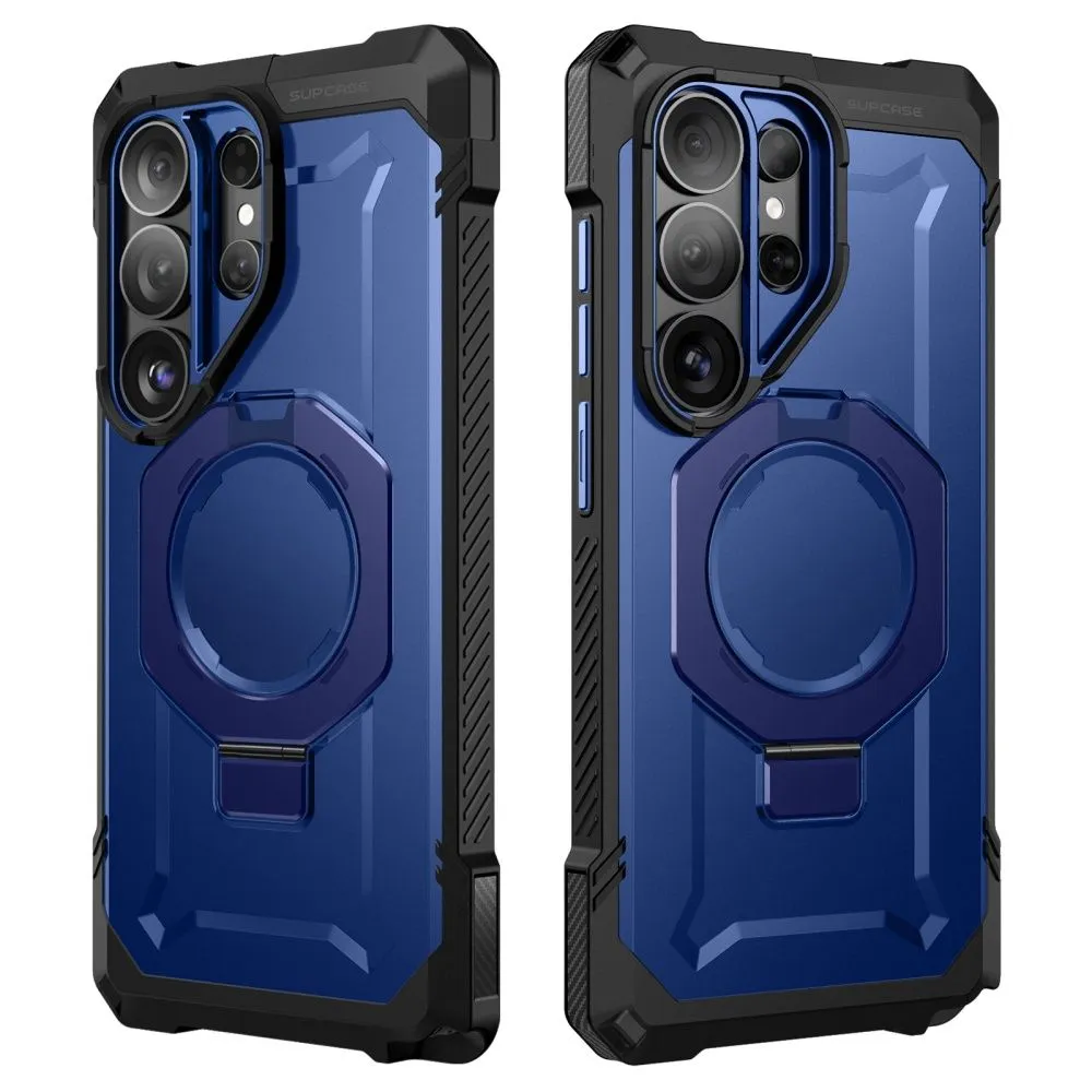 Samsung Galaxy S26 Ultra Telefona vāciņš zils SUPCASE UB GRIP MAG MAGSAFE