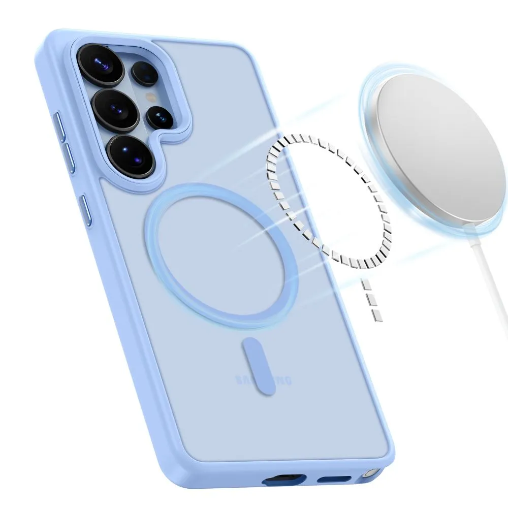 Samsung Galaxy S26 Ultra Telefona vāciņš zils TECH-PROTECT MAGMAT MAGSAFE