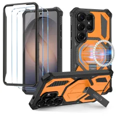 Galaxy S26 Ultra Telefona vāciņš TECH-PROTECT MAGBLAST MAGSAFE + GLASS 2-PACK Samsung Galaxy S26 Ultra