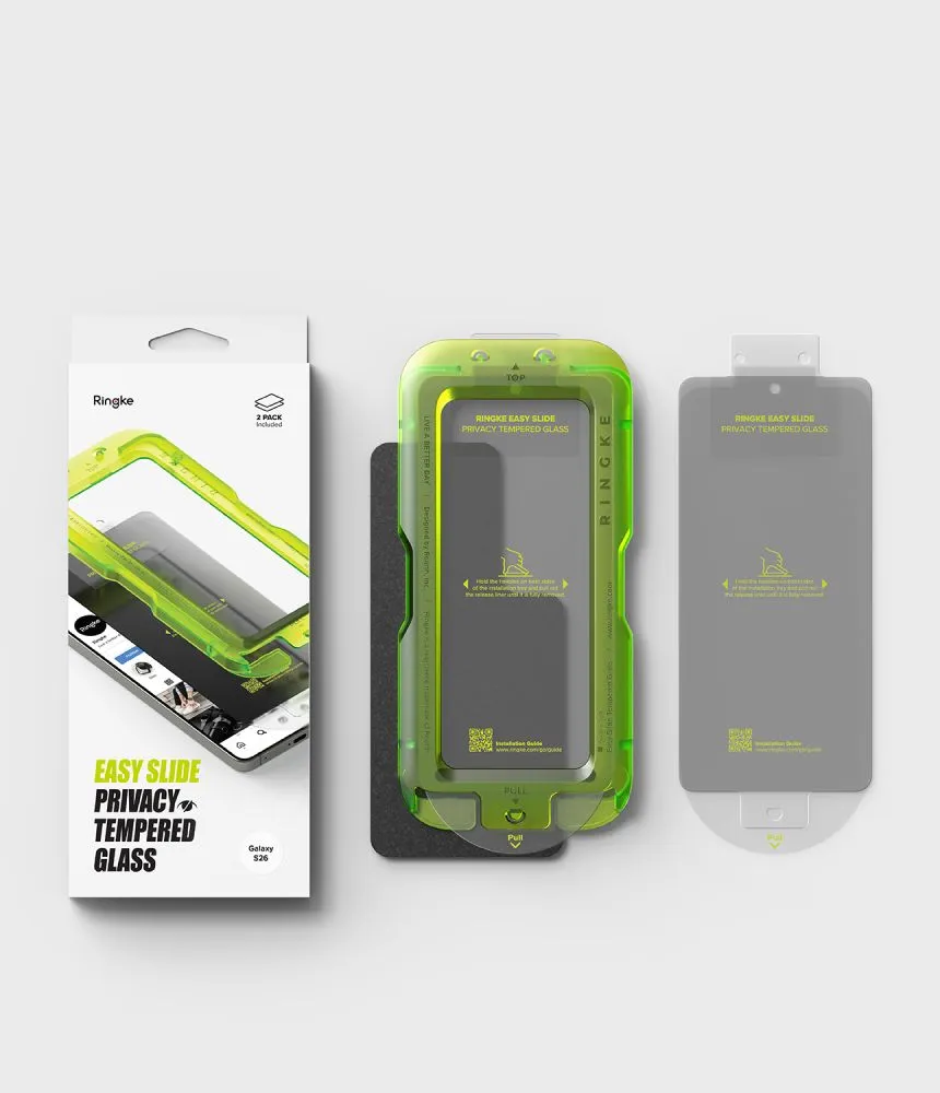 Samsung Galaxy S26 Aizsargstikls  RINGKE EASY SLIDE PRIVACY 2-PACK