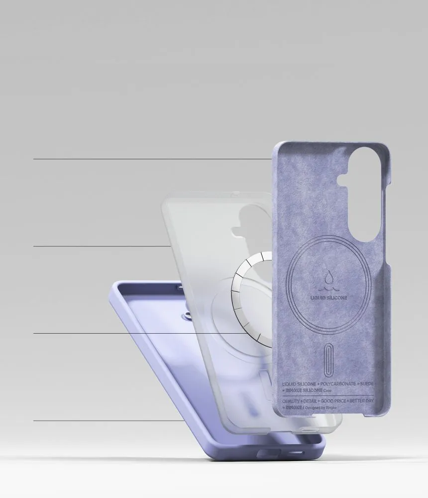Samsung Galaxy S26 Telefona vāciņš  RINGKE SILICONE MAGNETIC MAGSAFE