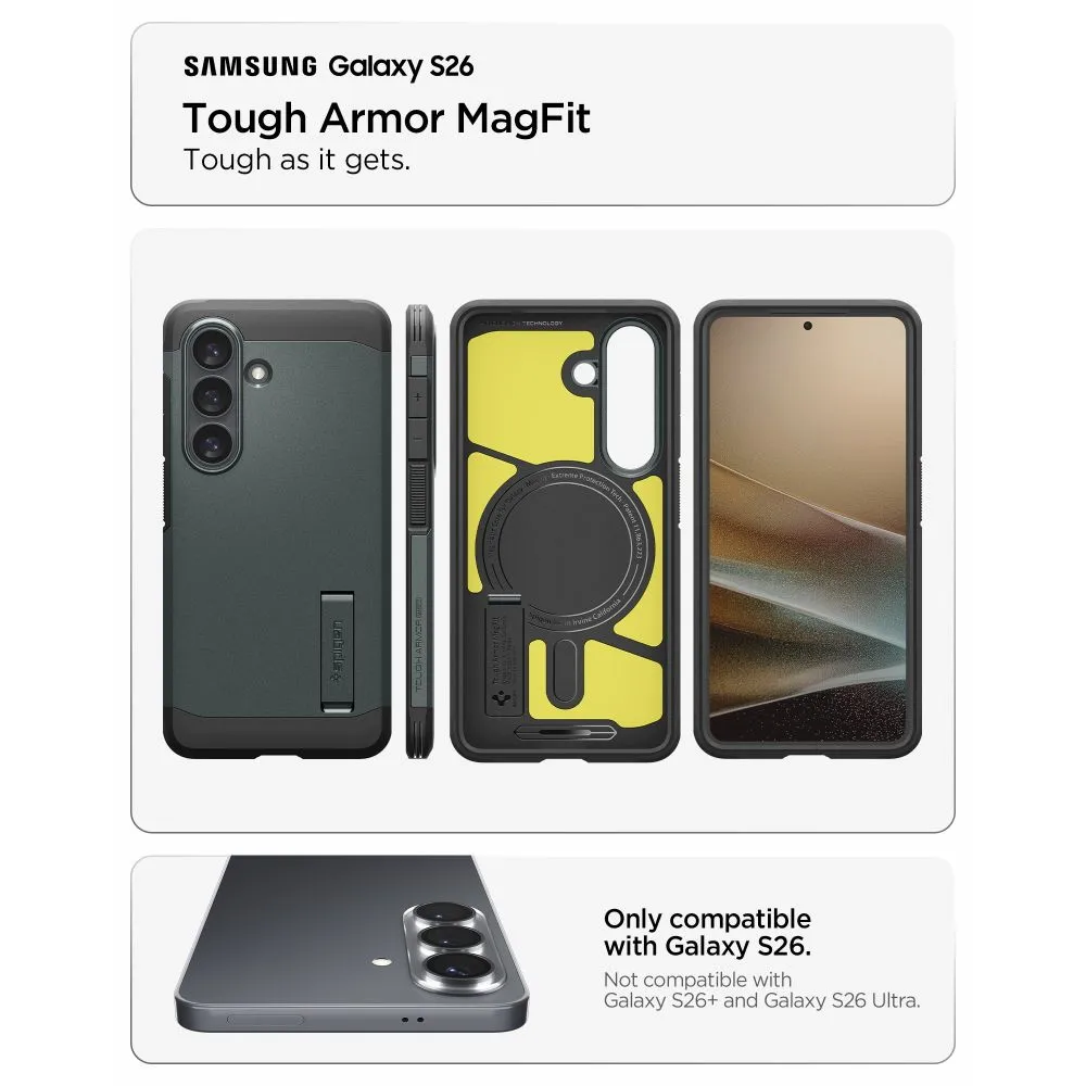 Samsung Galaxy S26 Telefona vāciņš  SPIGEN TOUGH ARMOR MAG MAGSAFE