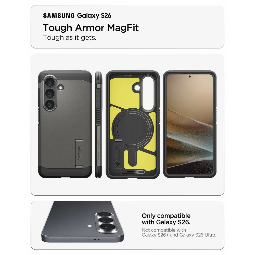 Samsung Galaxy S26 Telefona vāciņš  SPIGEN TOUGH ARMOR MAG MAGSAFE