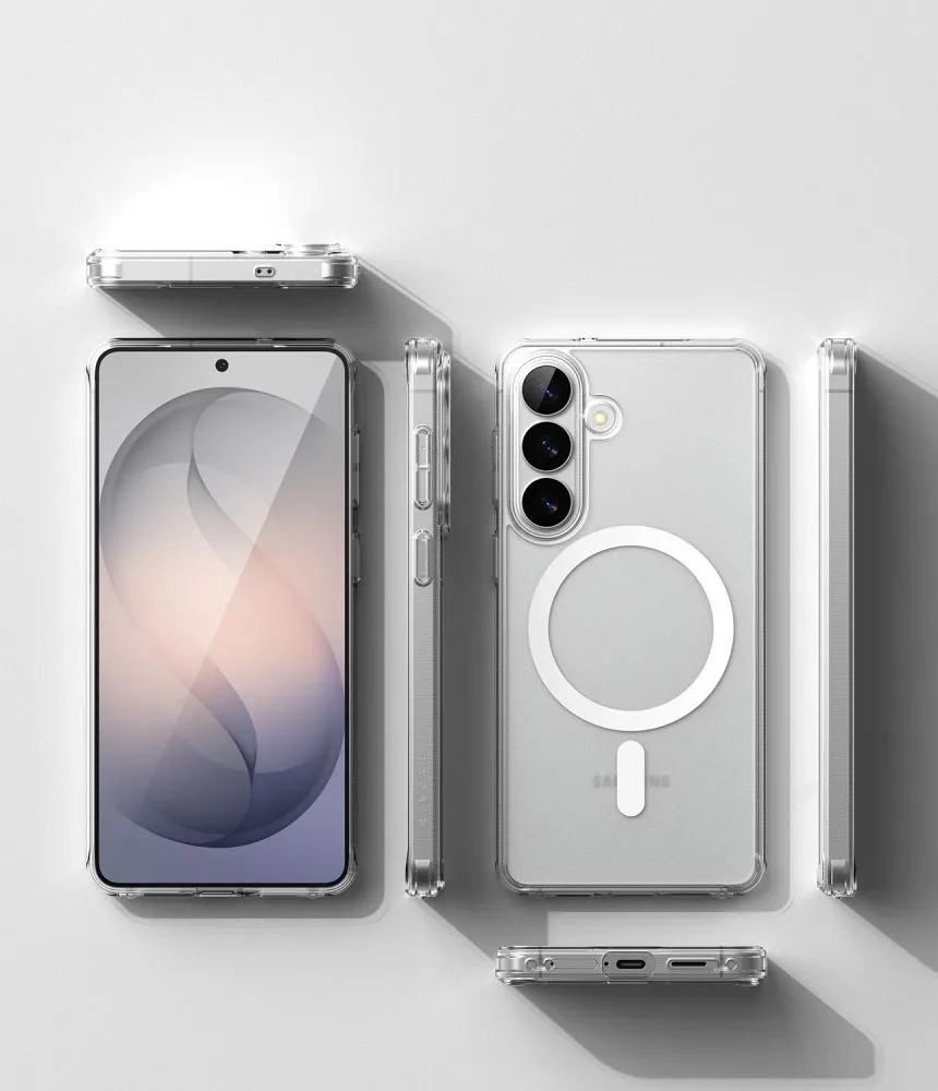 Samsung Galaxy S26 Telefona vāciņš caurspīdīgs RINGKE FUSION MAGNETIC MAGSAFE