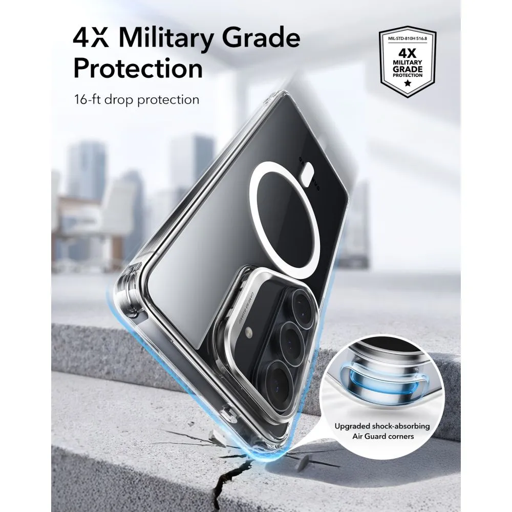 Samsung Galaxy S26 Telefona vāciņš caurspīdīgs ESR CLASSIC HYBRID KICKSTAND MAGSAFE