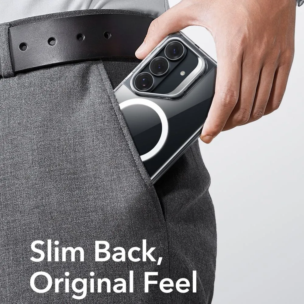 Samsung Galaxy S26 Telefona vāciņš caurspīdīgs ESR CLASSIC HYBRID KICKSTAND MAGSAFE