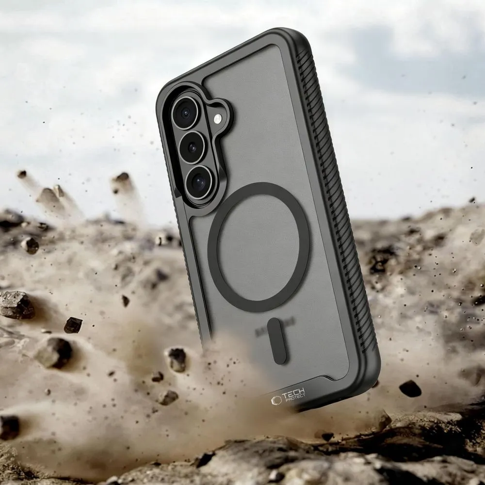 Samsung Galaxy S26 Telefona vāciņš melns TECH-PROTECT DEFENSE MAGSAFE