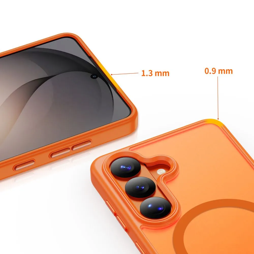 Samsung Galaxy S26 Telefona vāciņš melns TECH-PROTECT MAGPEAK MAGSAFE