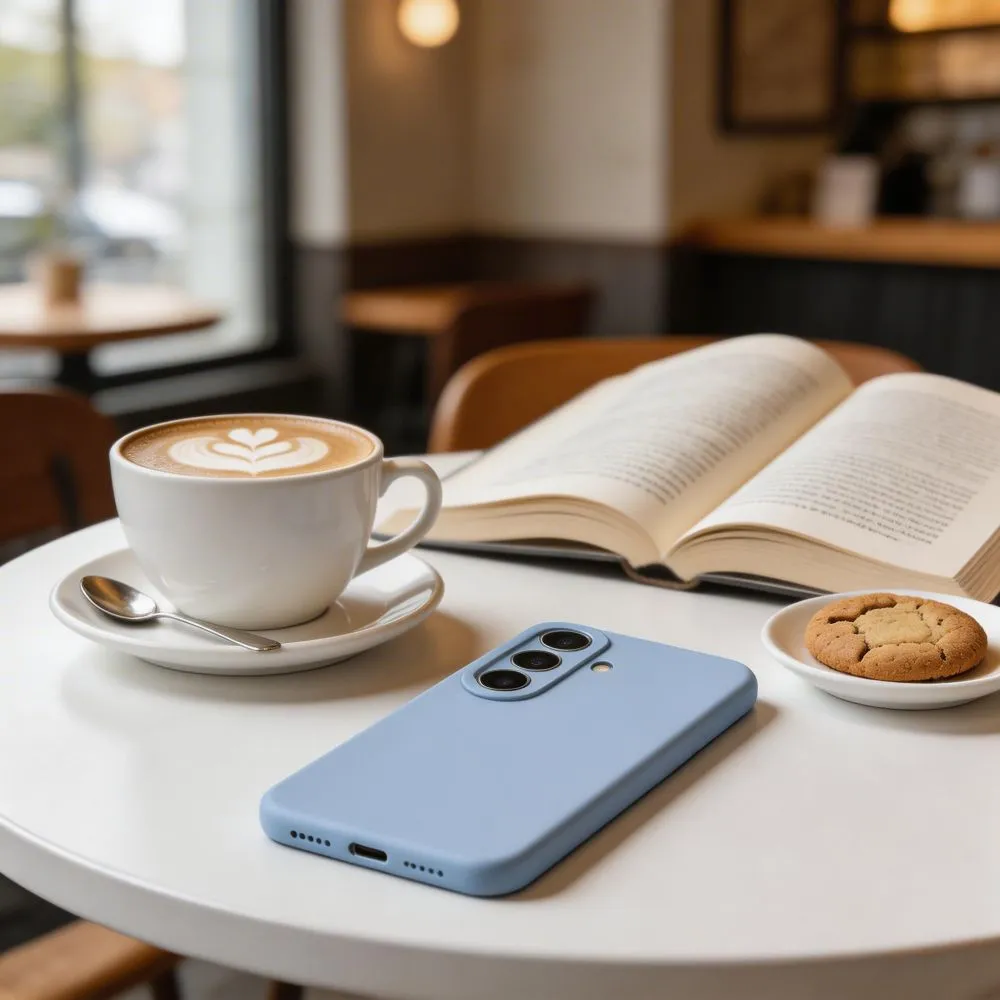 Samsung Galaxy S26 Telefona vāciņš zils TECH-PROTECT SILICONE MAGSAFE