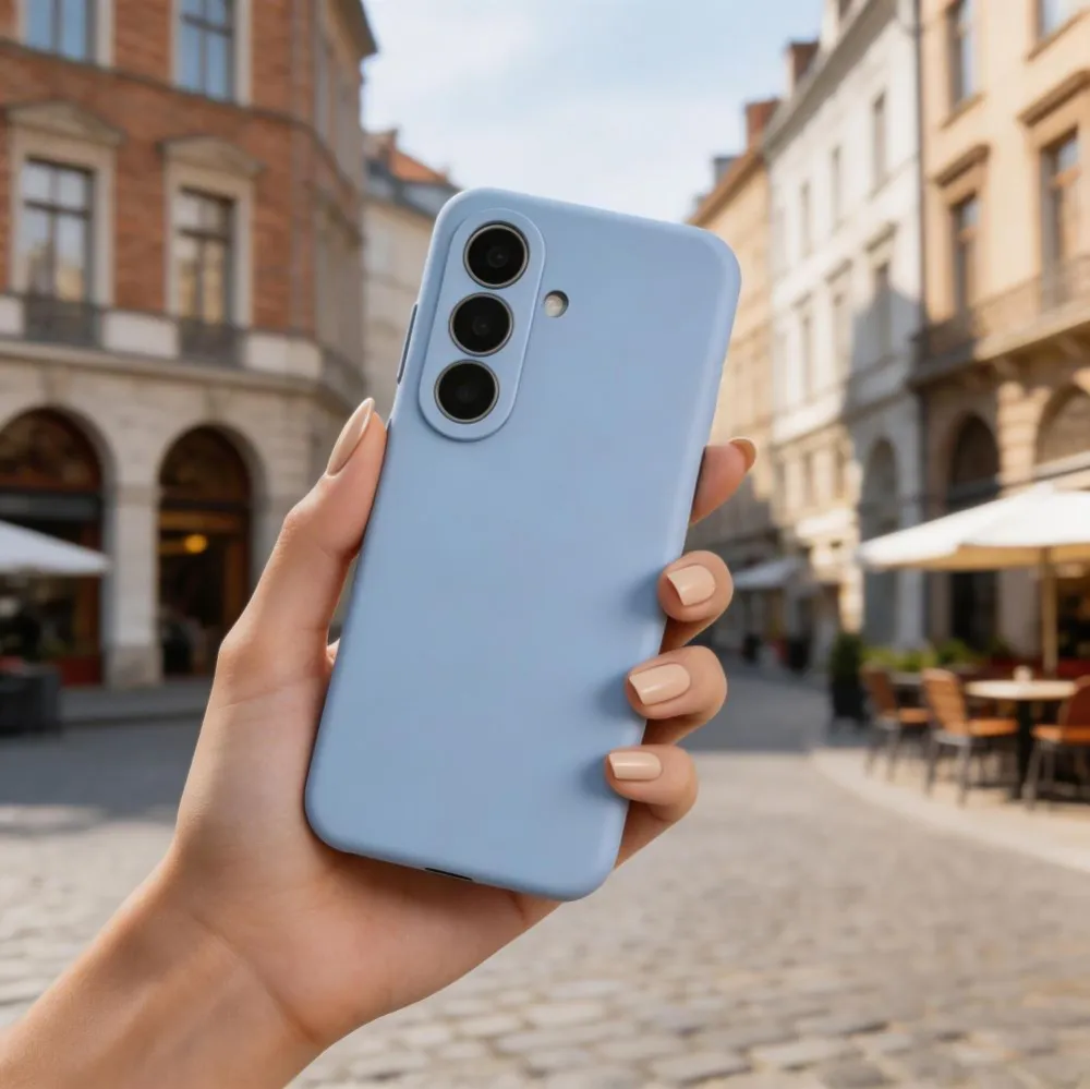 Samsung Galaxy S26 Telefona vāciņš zils TECH-PROTECT SILICONE MAGSAFE