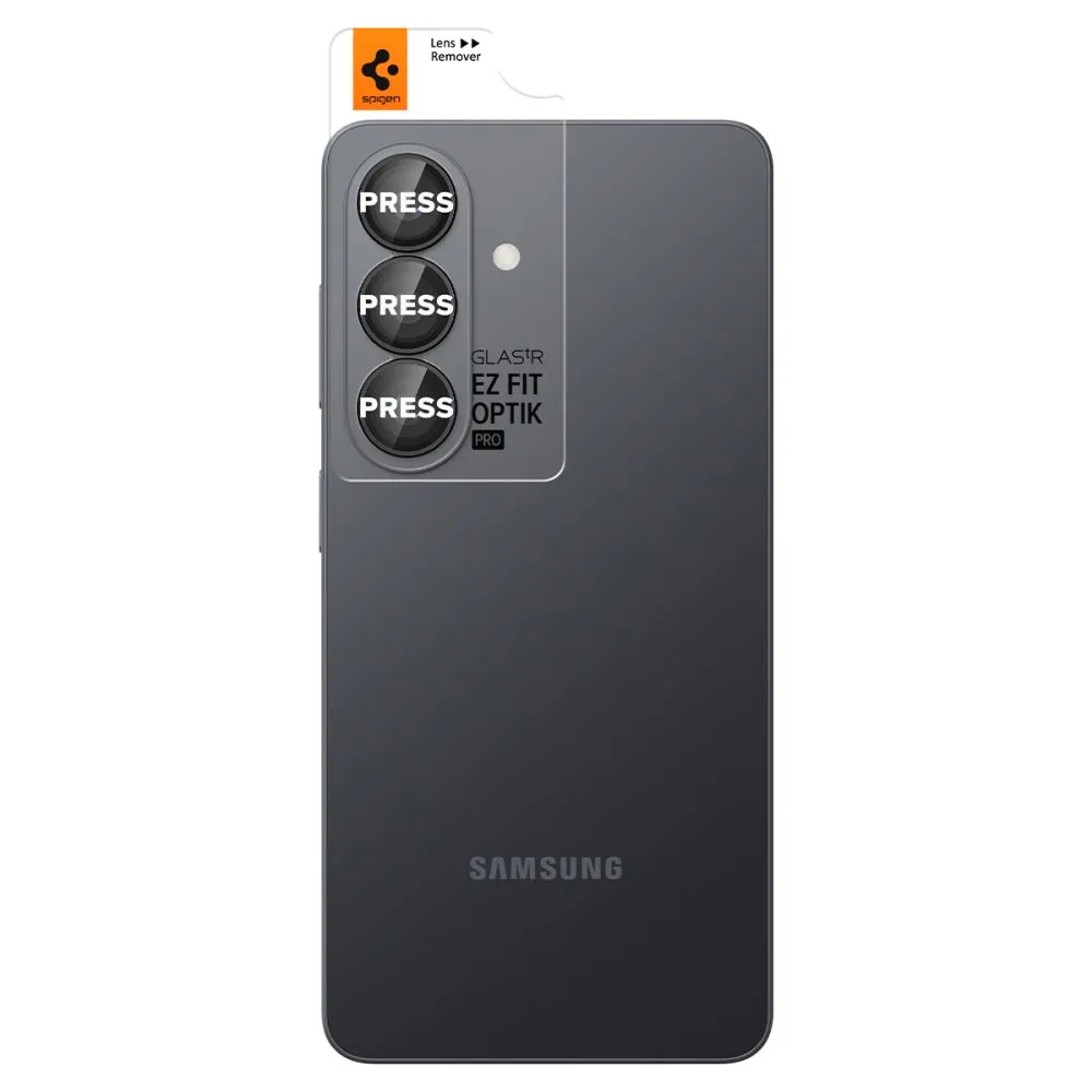 Samsung Galaxy S26 Aizsargstikls  SPIGEN OPTIK PRO HD GLAS.TR ”EZ FIT” CAMERA PROTECTOR 2-PACK