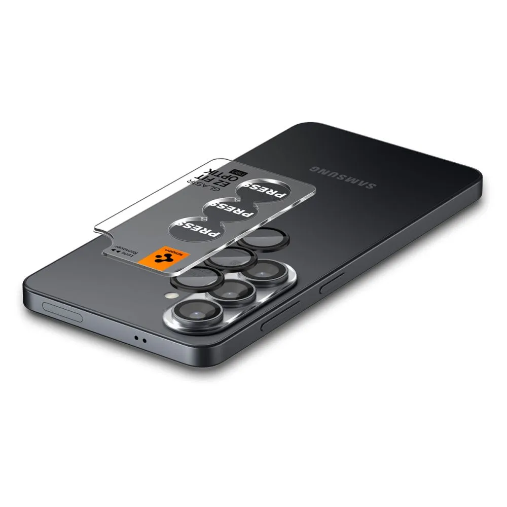 Samsung Galaxy S26 Aizsargstikls  SPIGEN OPTIK PRO HD GLAS.TR ”EZ FIT” CAMERA PROTECTOR 2-PACK