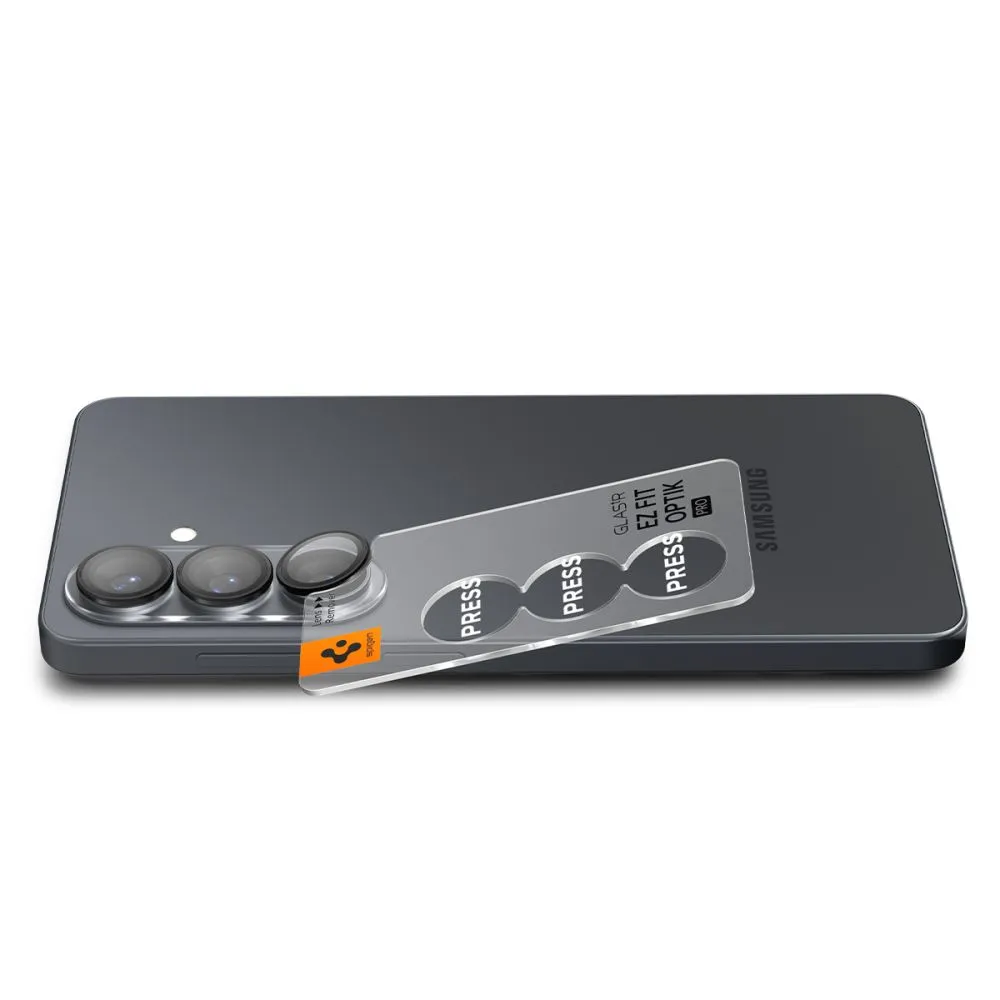 Samsung Galaxy S26 Aizsargstikls  SPIGEN OPTIK PRO HD GLAS.TR ”EZ FIT” CAMERA PROTECTOR 2-PACK