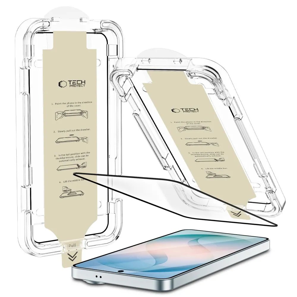 Samsung Galaxy S26 Aizsargstikls  TECH-PROTECT QUICK SET AR+
