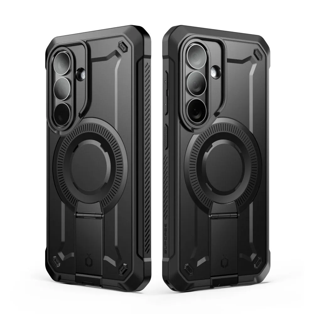 Samsung Galaxy S26 Telefona vāciņš melns SUPCASE UNICORN BEETLE PRO MAG MAGSAFE 2-SET