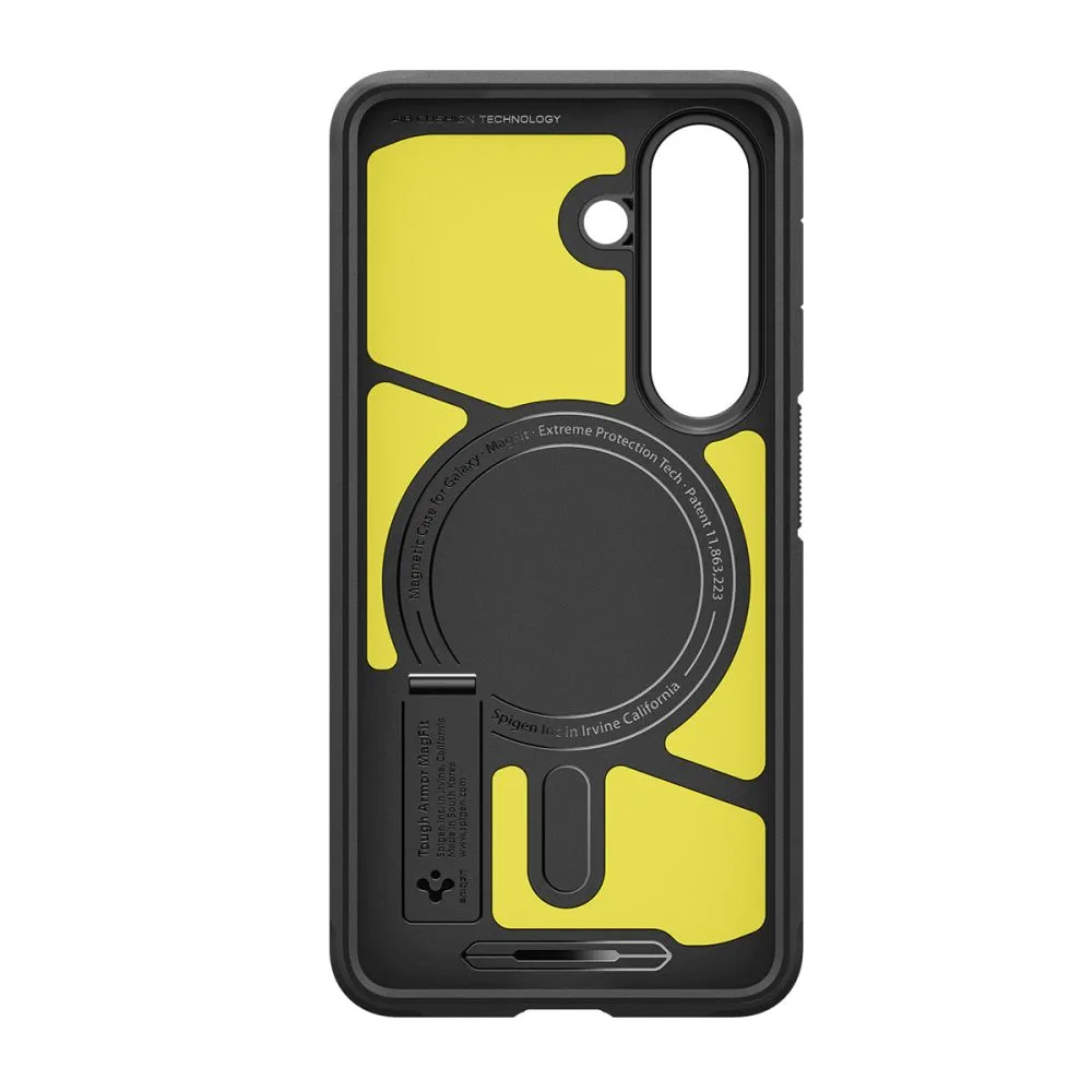 Samsung Galaxy S26 Telefona vāciņš melns SPIGEN TOUGH ARMOR MAG MAGSAFE