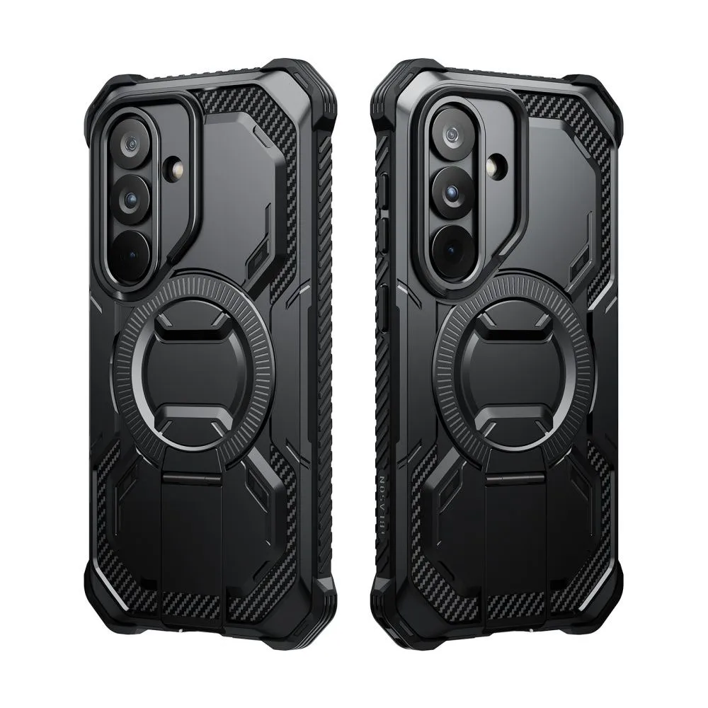 Samsung Galaxy S26 Telefona vāciņš melns SUPCASE IBLSN ARMORBOX MAG MAGSAFE