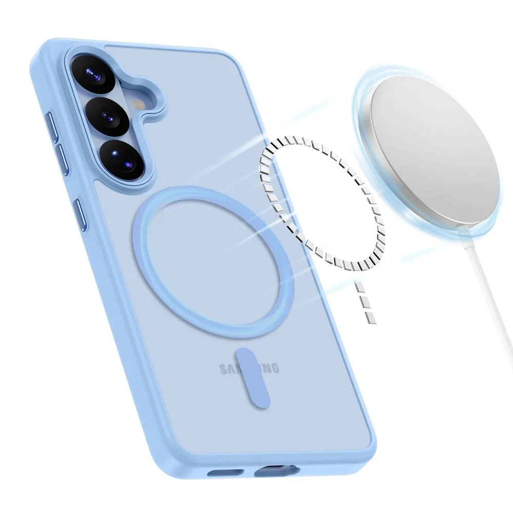 Samsung Galaxy S26 Telefoni kaaned sinine TECH-PROTECT MAGMAT MAGSAFE
