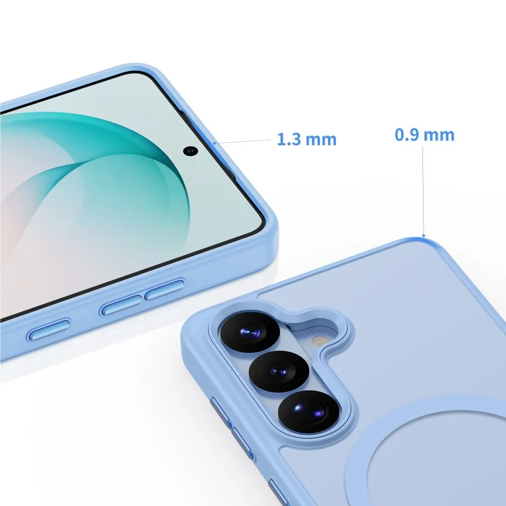 Samsung Galaxy S26 Telefoni kaaned sinine TECH-PROTECT MAGMAT MAGSAFE