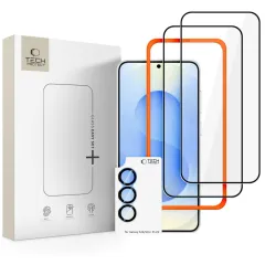 Galaxy S26 Aizsargstikls TECH-PROTECT EASY SET+ 3-PACK Samsung Galaxy S26
