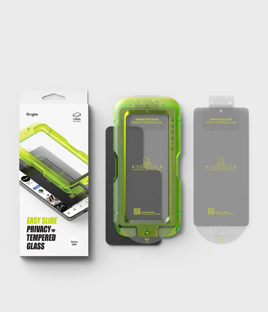 Samsung Galaxy S26 Plus Aizsargstikls  RINGKE EASY SLIDE PRIVACY 2-PACK
