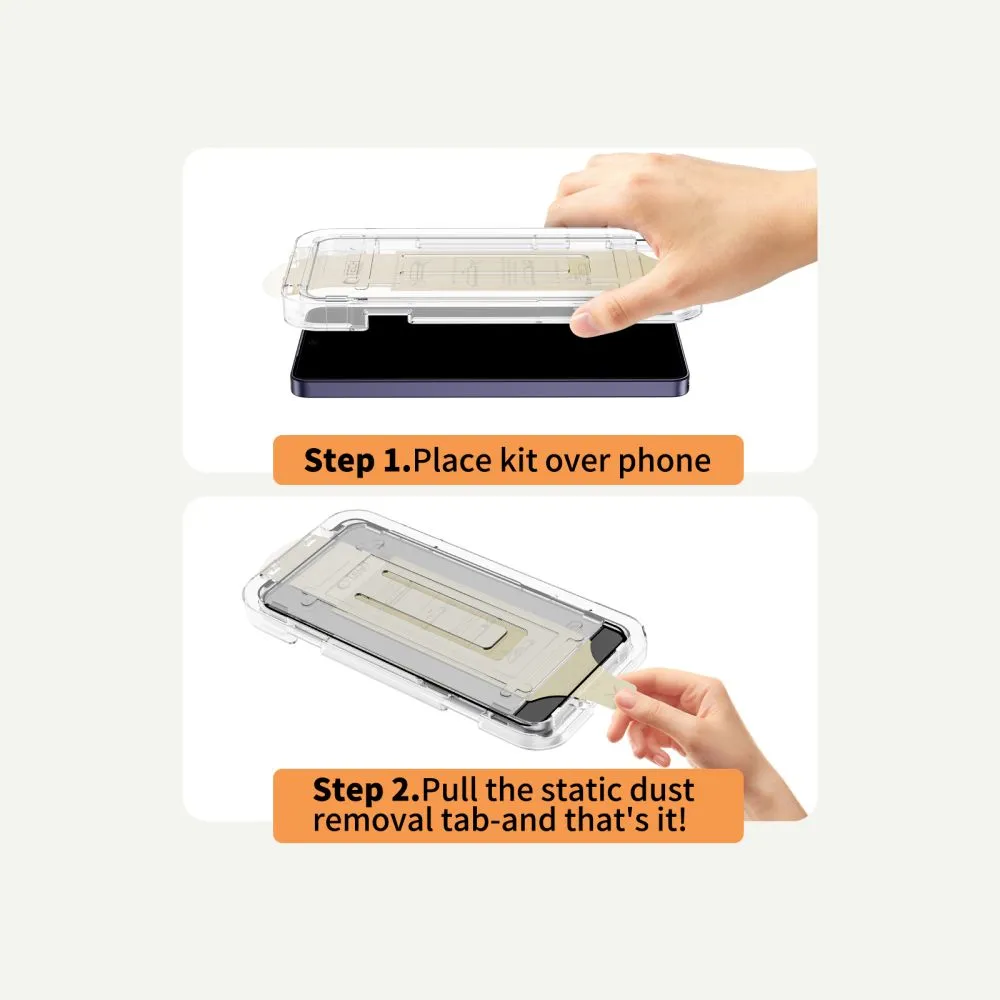 Samsung Galaxy S26 Plus Aizsargstikls  TECH-PROTECT QUICK SET AR+