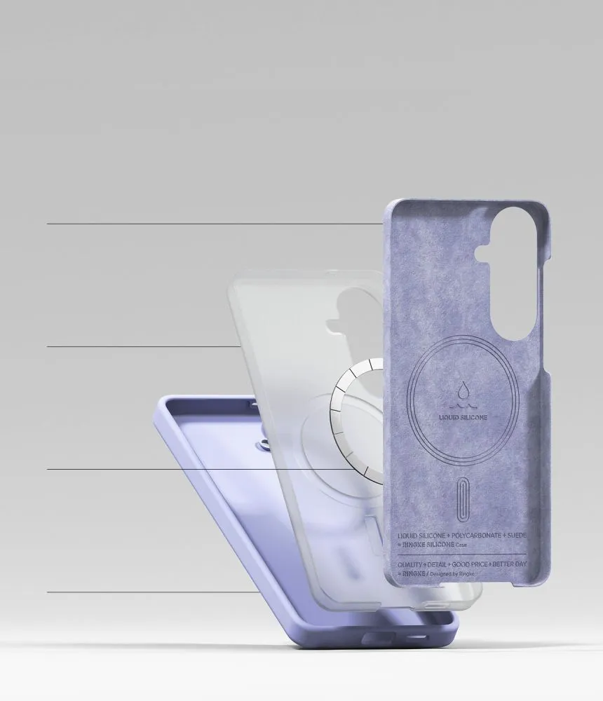 Samsung Galaxy S26 Plus Telefona vāciņš  RINGKE SILICONE MAGNETIC MAGSAFE
